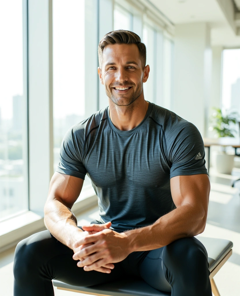 Portrait des Coaches in seinem Münchner Büro